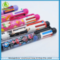 2015 good quality promotional 6 color changing pen